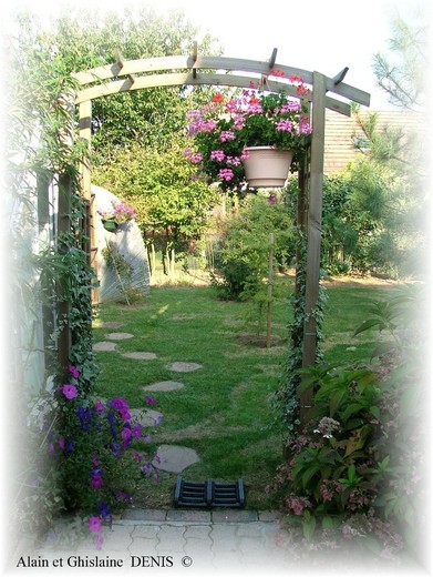 Jardin priv  Vert Le Grand