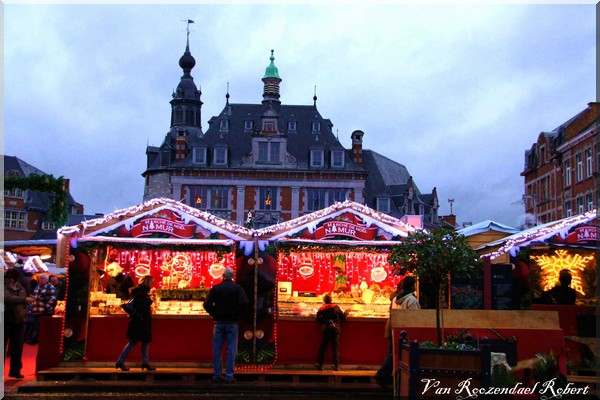 Décoration de Noël à Namur (Belgique)